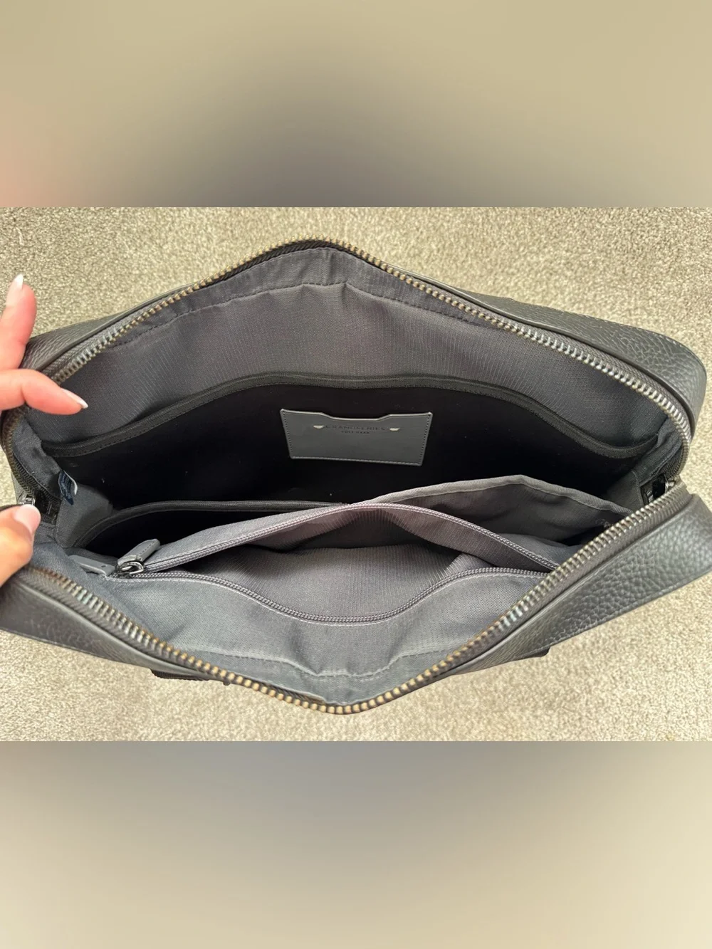Cole Haan Grand Series Leather Briefcase